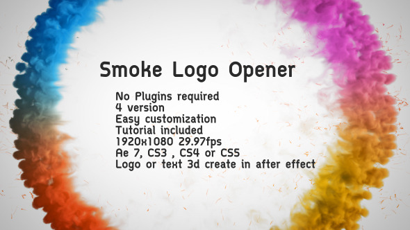 Smoke Logo Opener - Download Videohive 3154399
