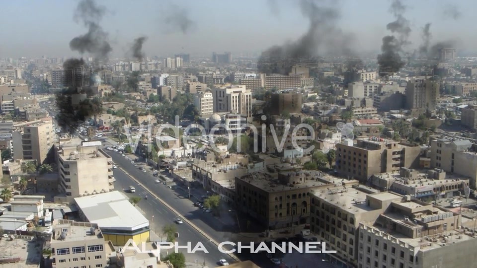 Smoke of Fire after the Attack - Download Videohive 21092927