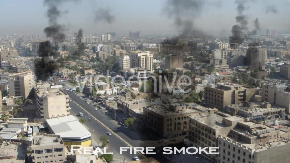 Smoke of Fire after the Attack - Download Videohive 21328563