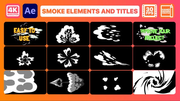 Smoke Pack and Titles | After Effects - Videohive Download 32377484