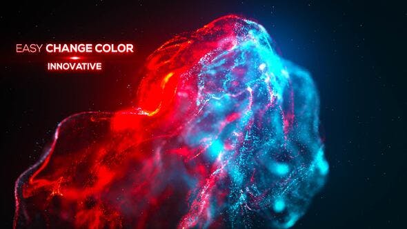 Smoke Particle Titles Advection - 24725970 Videohive Download