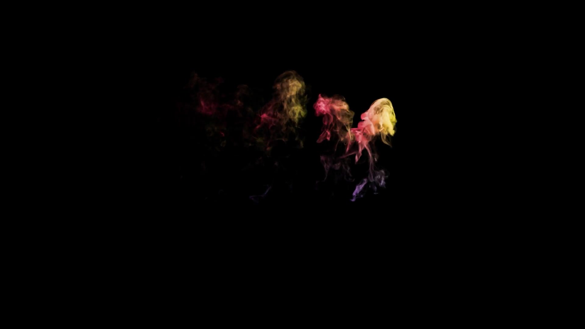 after effects colorful smoke text download