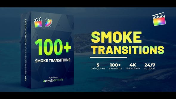Smoke Transitions | FCPX - 38620092 Download Videohive