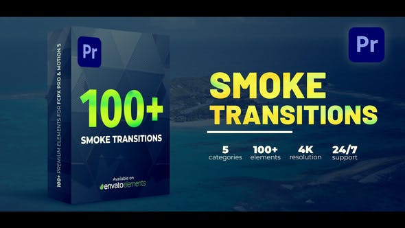 Smoke Transitions | Premiere Pro - Download 38620166 Videohive