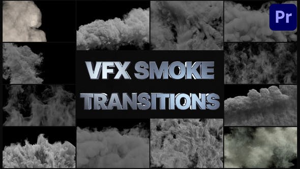 Smoke Transitions | Premiere Pro MOGRT - Videohive Download 34444548
