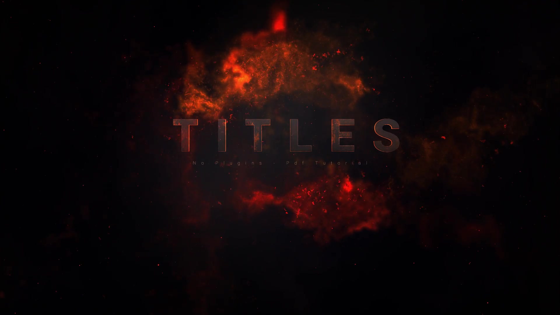 Smolder | Fire Titles Videohive 31443517 After Effects Image 4