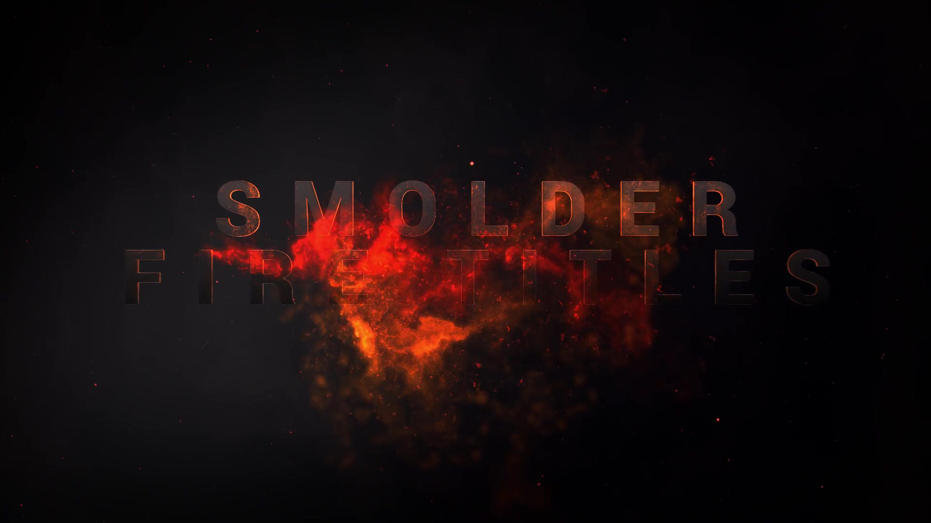 Smolder | Fire Titles Videohive 31443517 After Effects Image 9