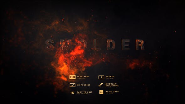 Smolder | Fire Titles - Download Videohive 31443517