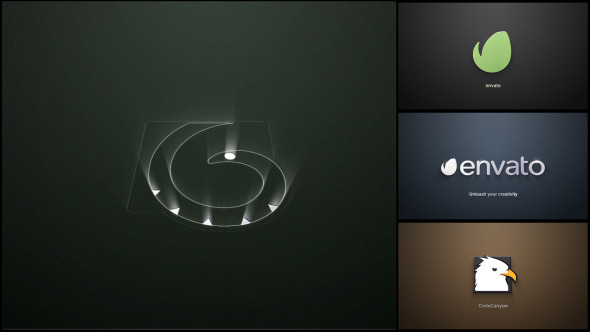 Smooth Light Shiny Silver Logo Reveal - Download Videohive 6946935