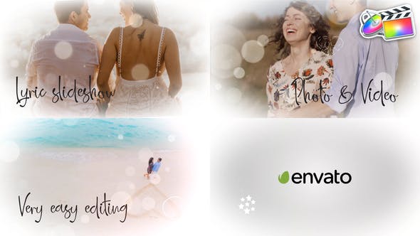 Smooth Lyric Slideshow | FCPX - Videohive Download 37651083