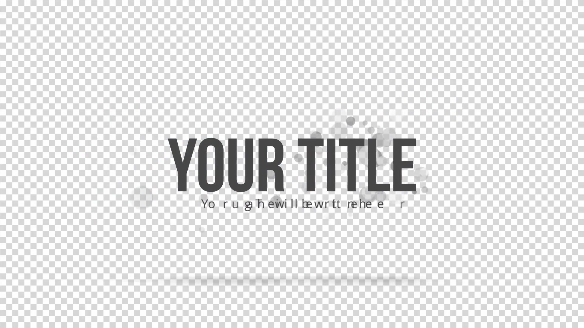 Smooth Particle Title - Download Videohive 23349868