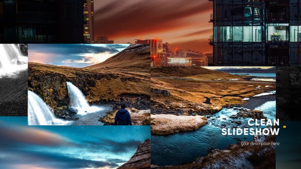 Smooth Slideshow Elegant Slice - Videohive 23459053 Download