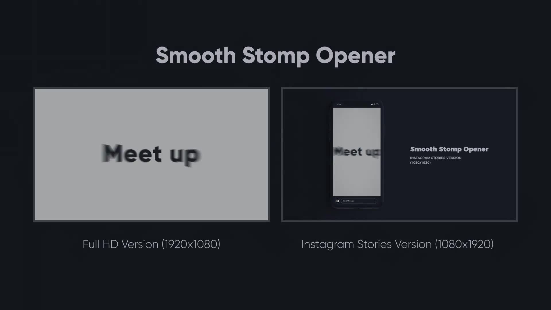 Smooth Stomp Opener Videohive 29487821 After Effects Image 2