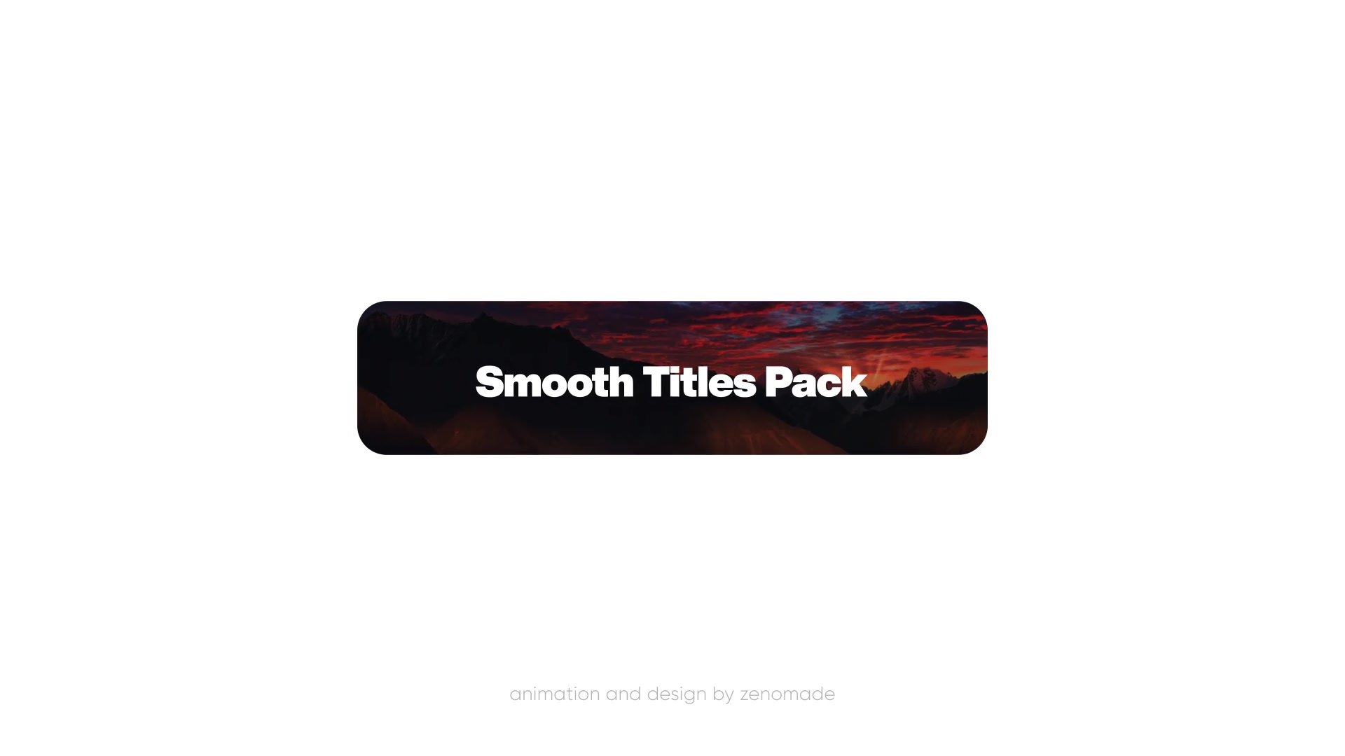 Smooth Titles Pack Videohive 33866612 After Effects Image 11