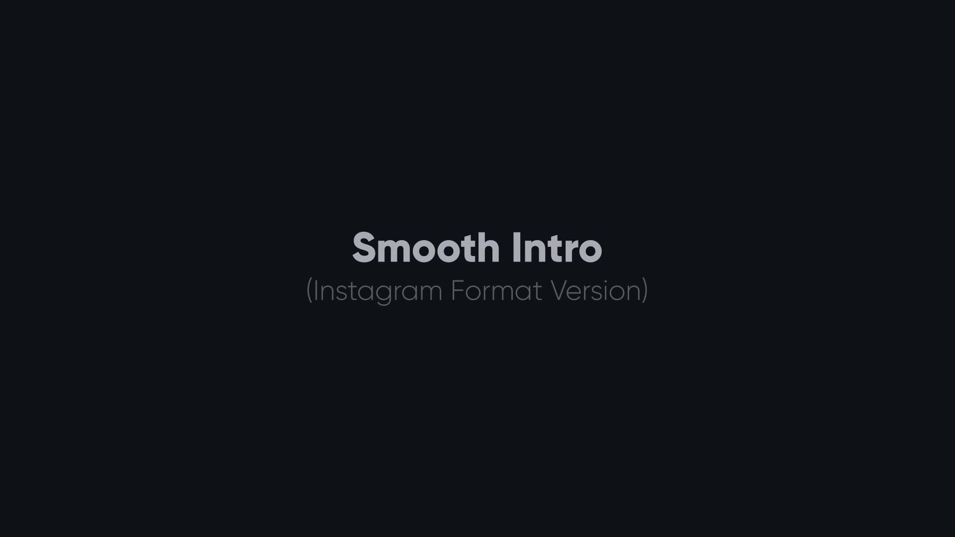 Smooth Typography Intro Videohive 38915329 After Effects Image 7
