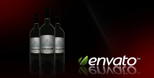Smooth Wine Bottle Commercial - Videohive Download 2529314