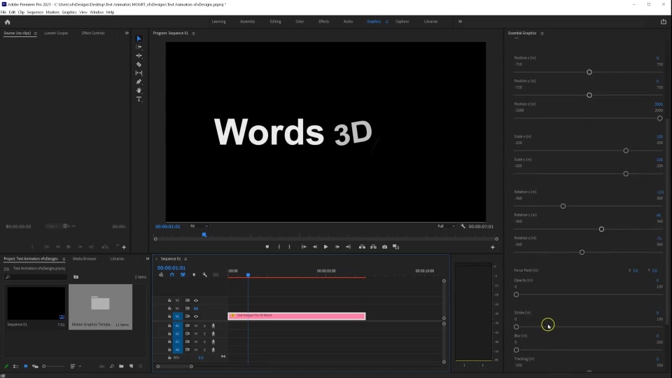 Snapper Text Animator For Premiere Pro MOGRT Videohive 37329435 Premiere Pro Image 10