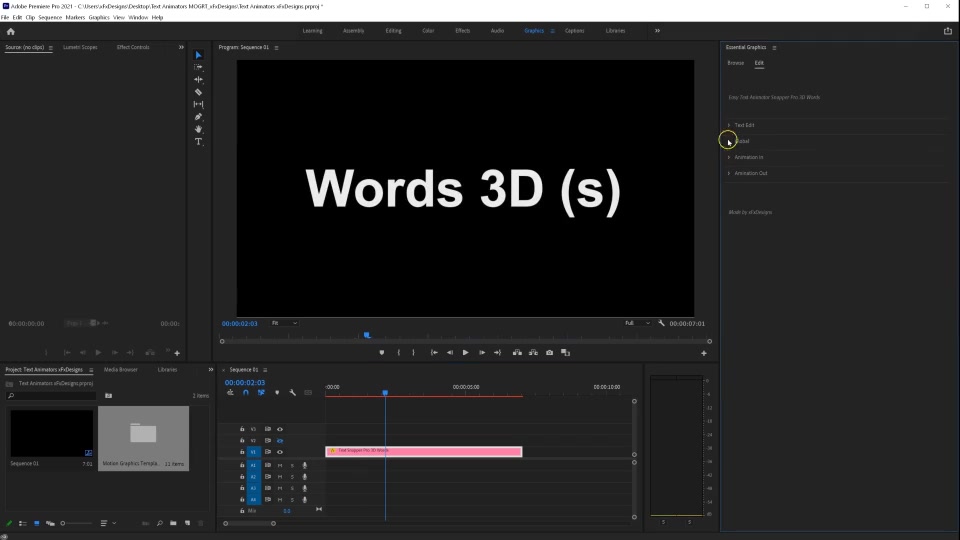 Snapper Text Animator For Premiere Pro MOGRT Videohive 37329435 Premiere Pro Image 11