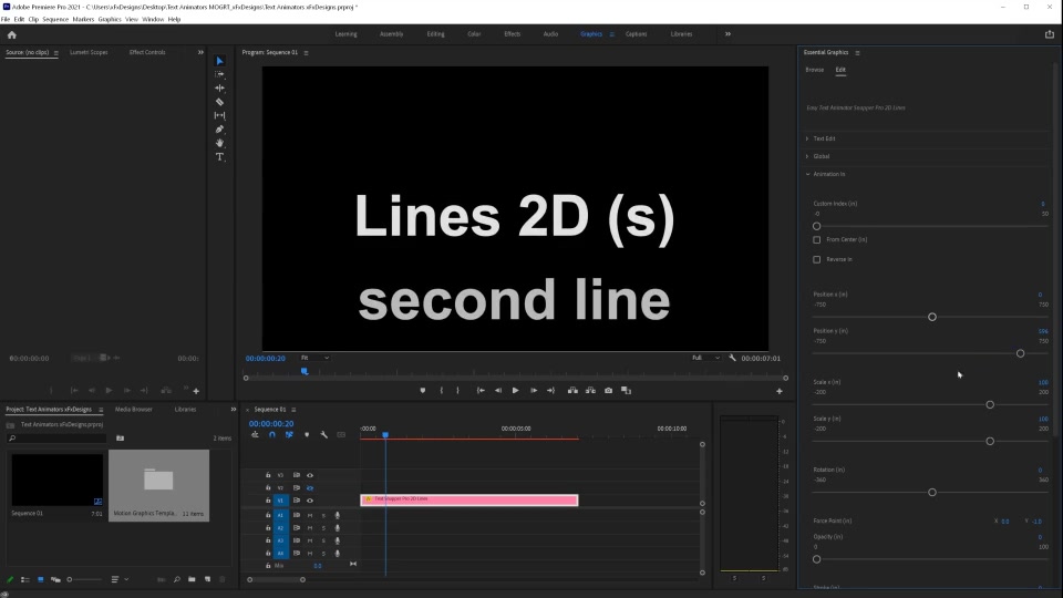 Snapper Text Animator For Premiere Pro MOGRT Videohive 37329435 Premiere Pro Image 12