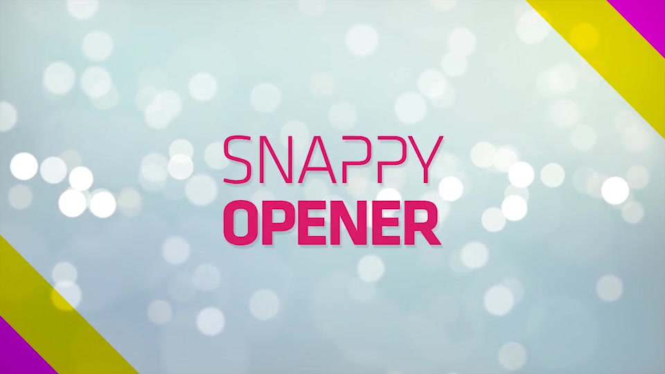 Snappy Opener - Download Videohive 18638272