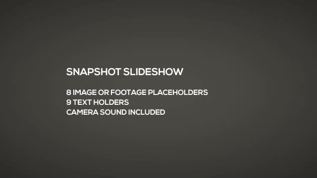 SnapShot Slideshow - Download Videohive 8010057