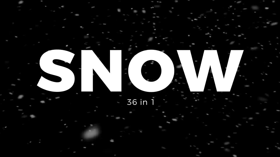 Snow Videohive 20906413 Motion Graphics Image 3
