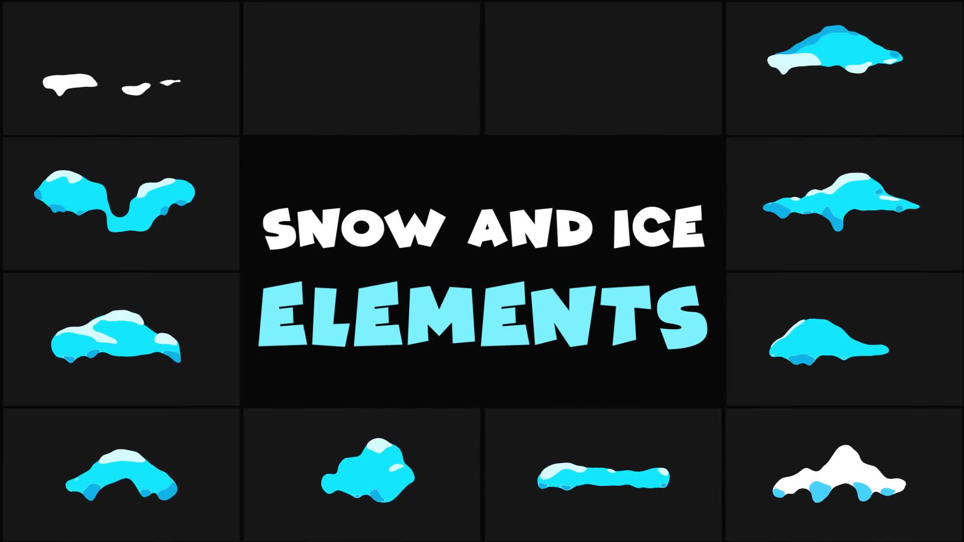 Snow And Ice Elements | Premiere Pro MOGRT Videohive 29779689 Premiere Pro Image 1