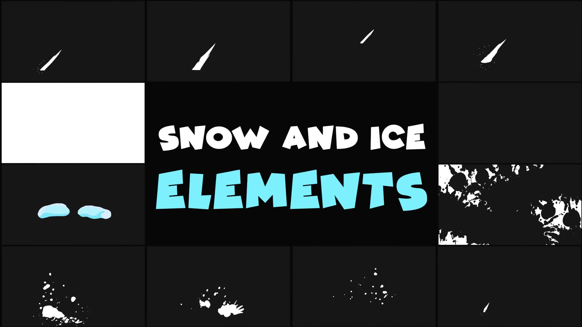Snow And Ice Elements | Premiere Pro MOGRT Videohive 29779689 Premiere Pro Image 2