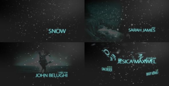 Snow Blockbuster Titles - Videohive Download 9329501