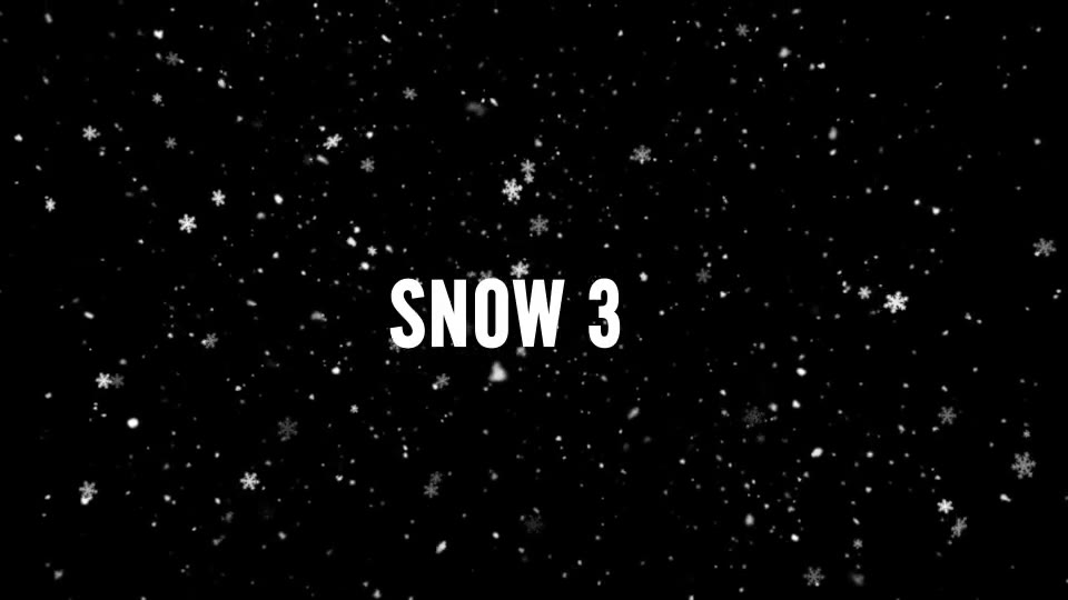 Snow Videohive 18579374 Motion Graphics Image 10