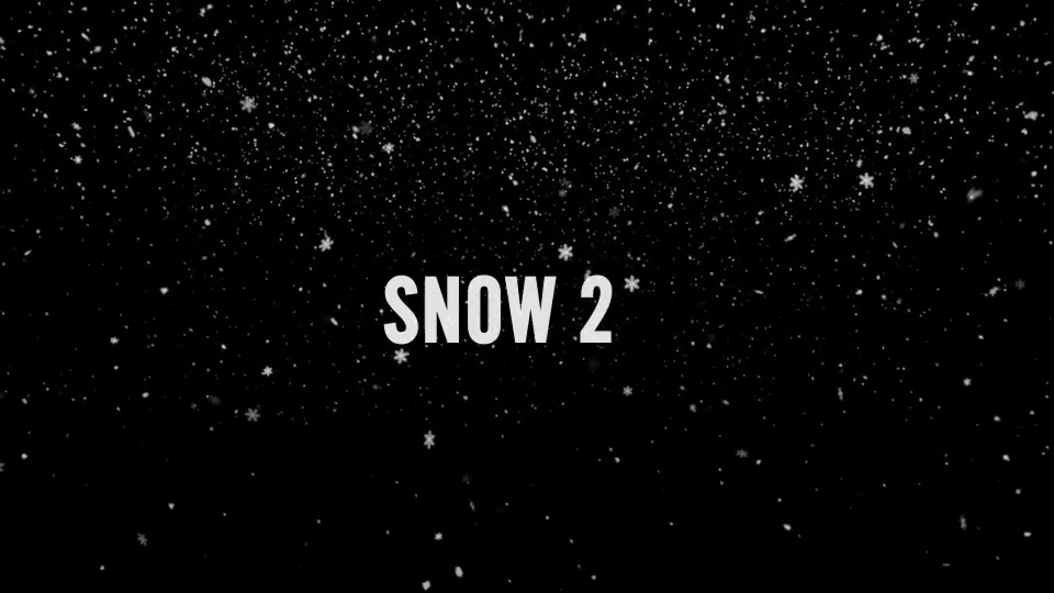 Snow Videohive 18579374 Motion Graphics Image 8