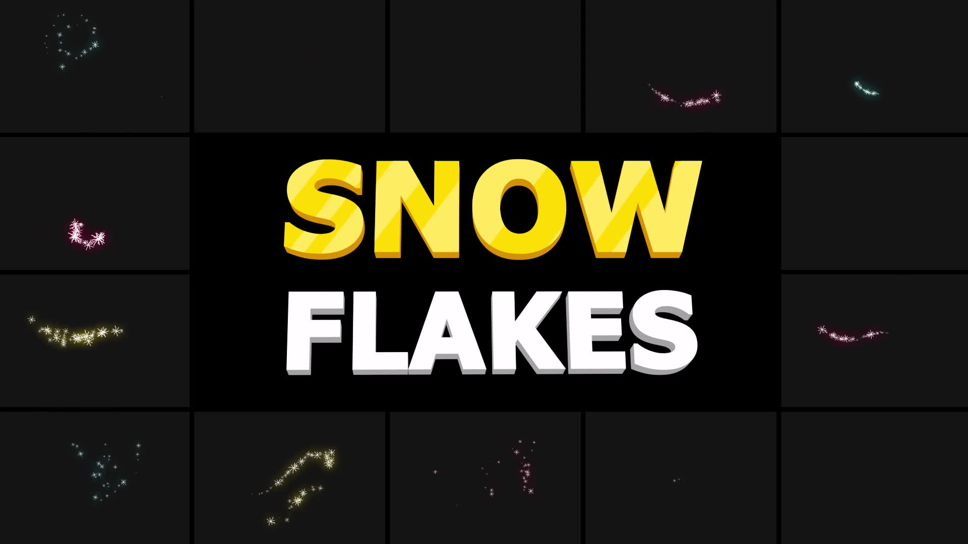 Snow Flakes 01 | After Effects Videohive 34827233 After Effects Image 2