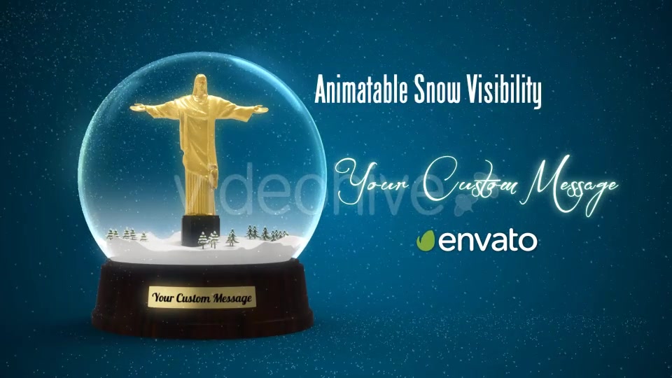 Snow Globe Christ The Redeemer Videohive 21018701 After Effects Image 11
