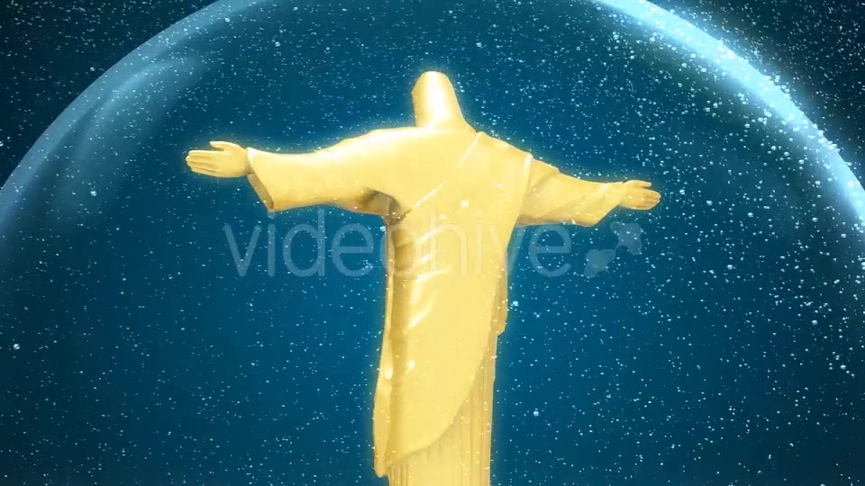 Snow Globe Christ The Redeemer Videohive 21018701 After Effects Image 3