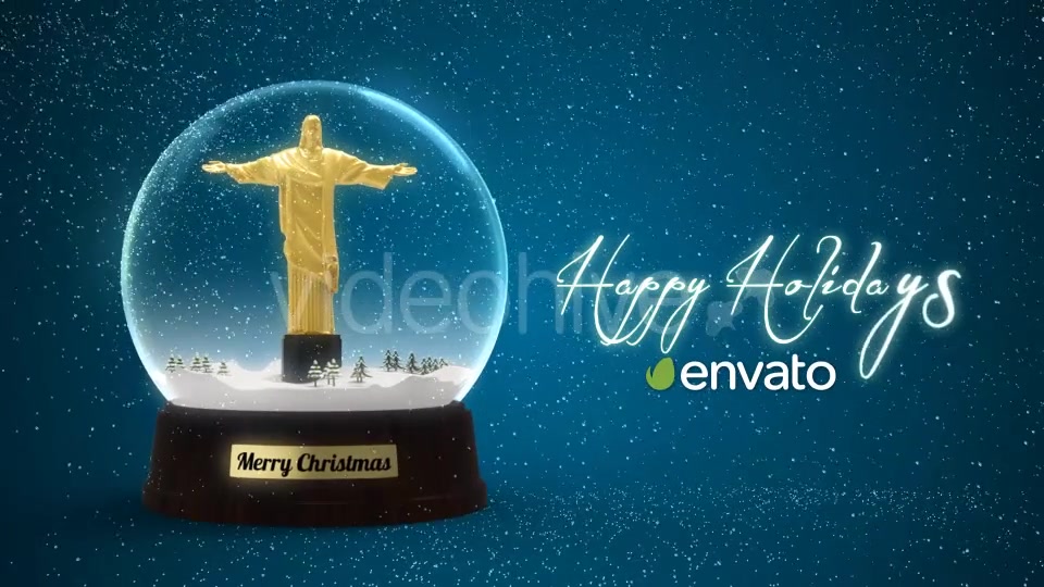 Snow Globe Christ The Redeemer Videohive 21018701 After Effects Image 5
