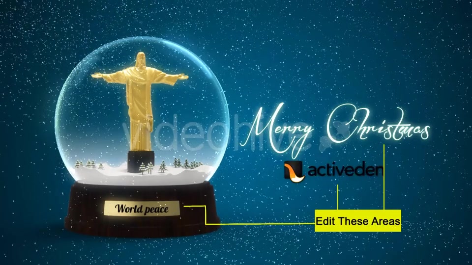 Snow Globe Christ The Redeemer Videohive 21018701 After Effects Image 7