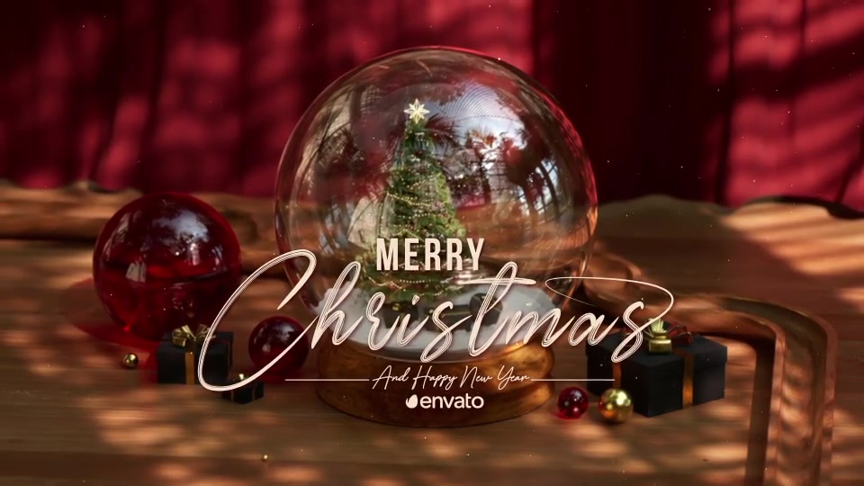 Snow Globe Christmas Logo Videohive 49451676 After Effects Image 10
