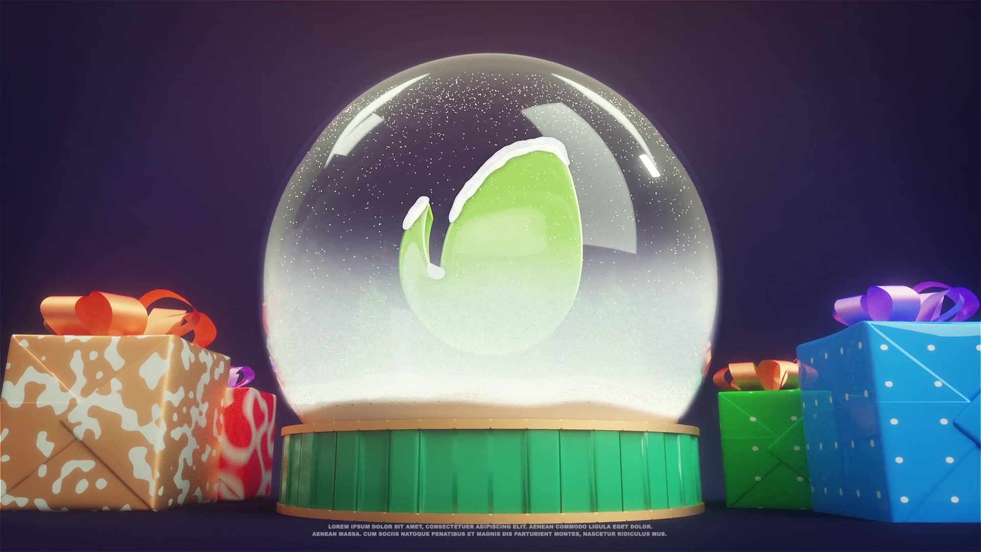 Snow Globe Logo Videohive 25268040 After Effects Image 3