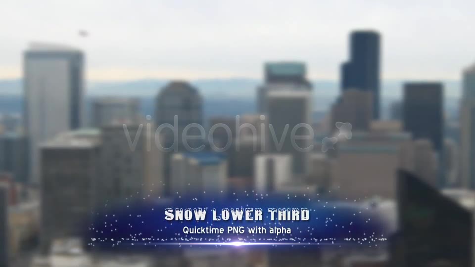 Snow Lower Third 1 Videohive 146151 Motion Graphics Image 2