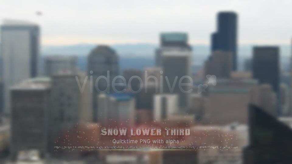 Snow Lower Third 1 Videohive 146151 Motion Graphics Image 5