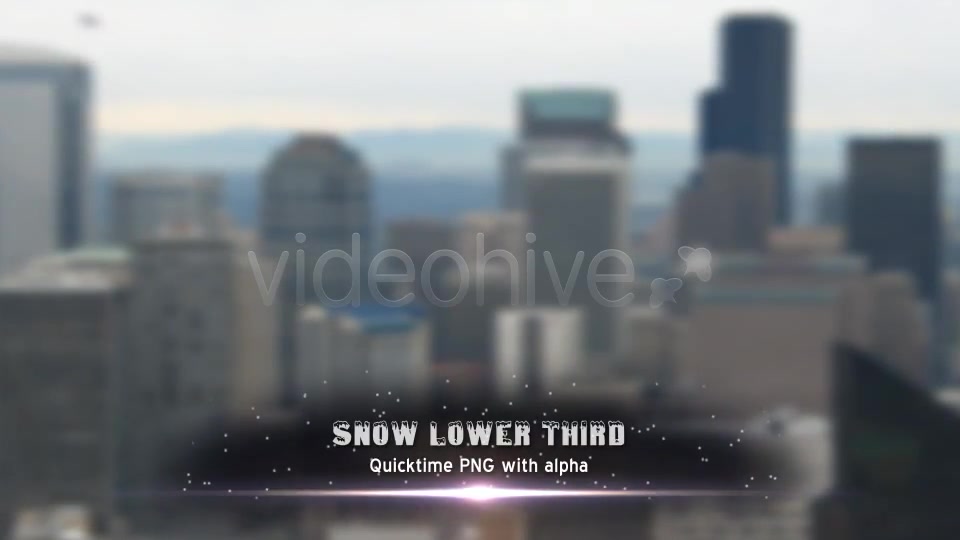 Snow Lower Third 1 Videohive 146151 Motion Graphics Image 8