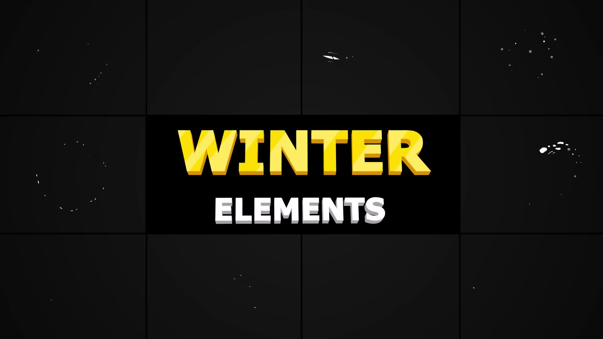 Snow Motion Elements | FCPX Videohive 29557630 Apple Motion Image 2