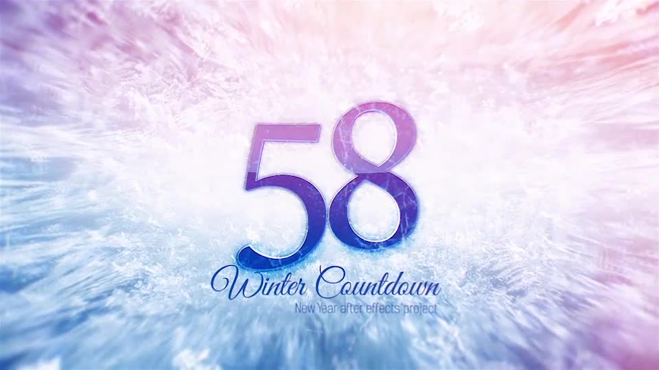 Snow New Year Countdown 2020 Videohive 22701114 After Effects Image 1