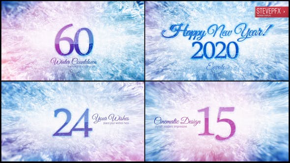 Snow New Year Countdown 2020 - Download 22701114 Videohive