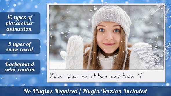 Snow Photo Reveal - 10194776 Videohive Download