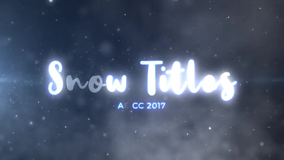 Snow Titles Videohive 28749674 After Effects Image 2