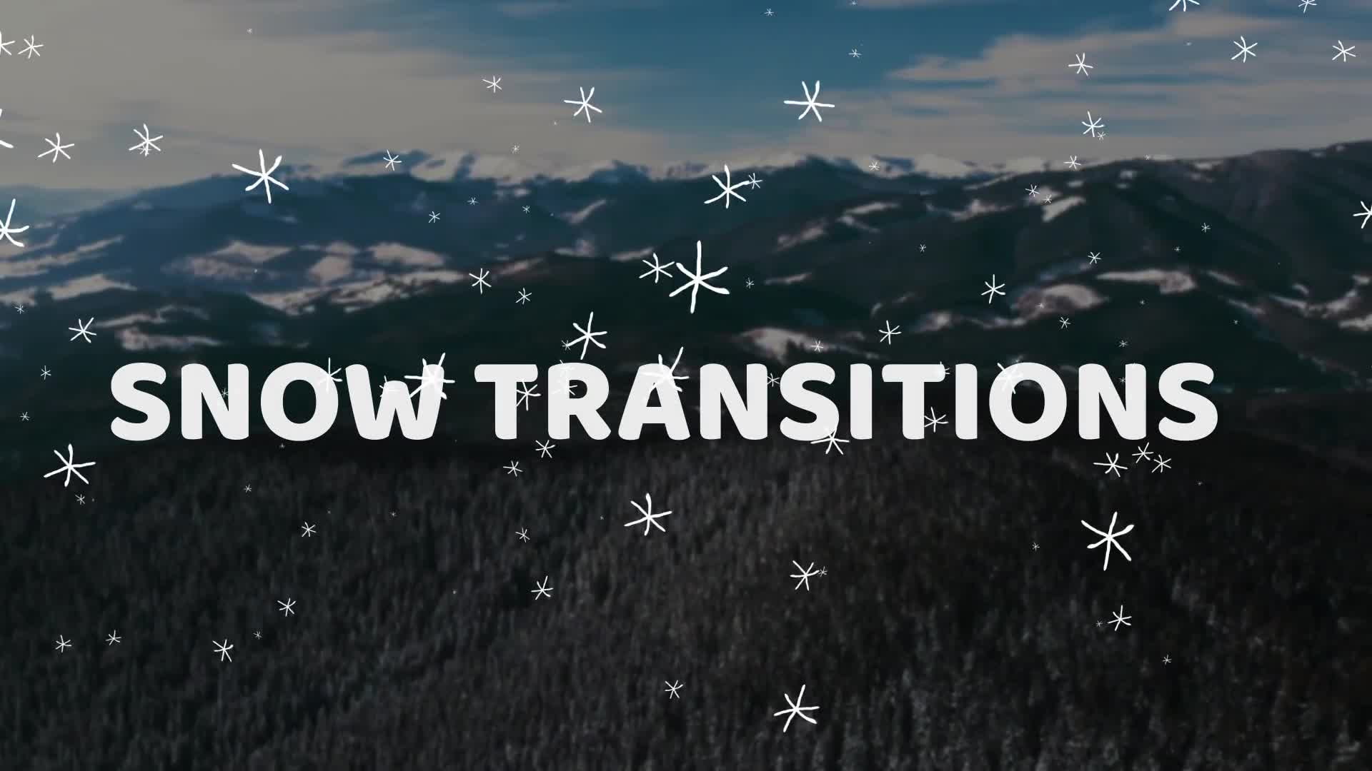 Snow Transitions And Backgrounds | DaVinci Resolve Videohive 34873138 DaVinci Resolve Image 1