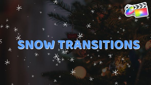 Snow Transitions And Backgrounds | FCPX - Download 29758635 Videohive