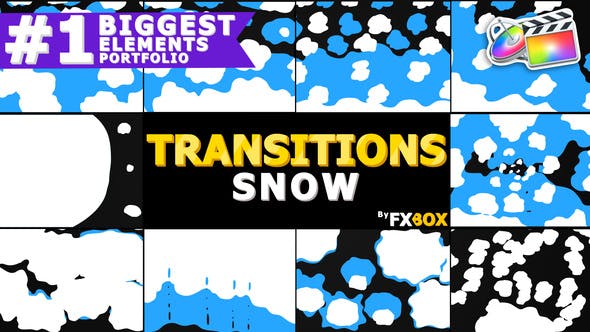 Snow Transitions | FCPX - Download Videohive 25356070