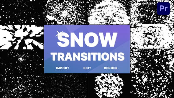 Snow Transitions | Premiere Pro MOGRT - 34741894 Videohive Download
